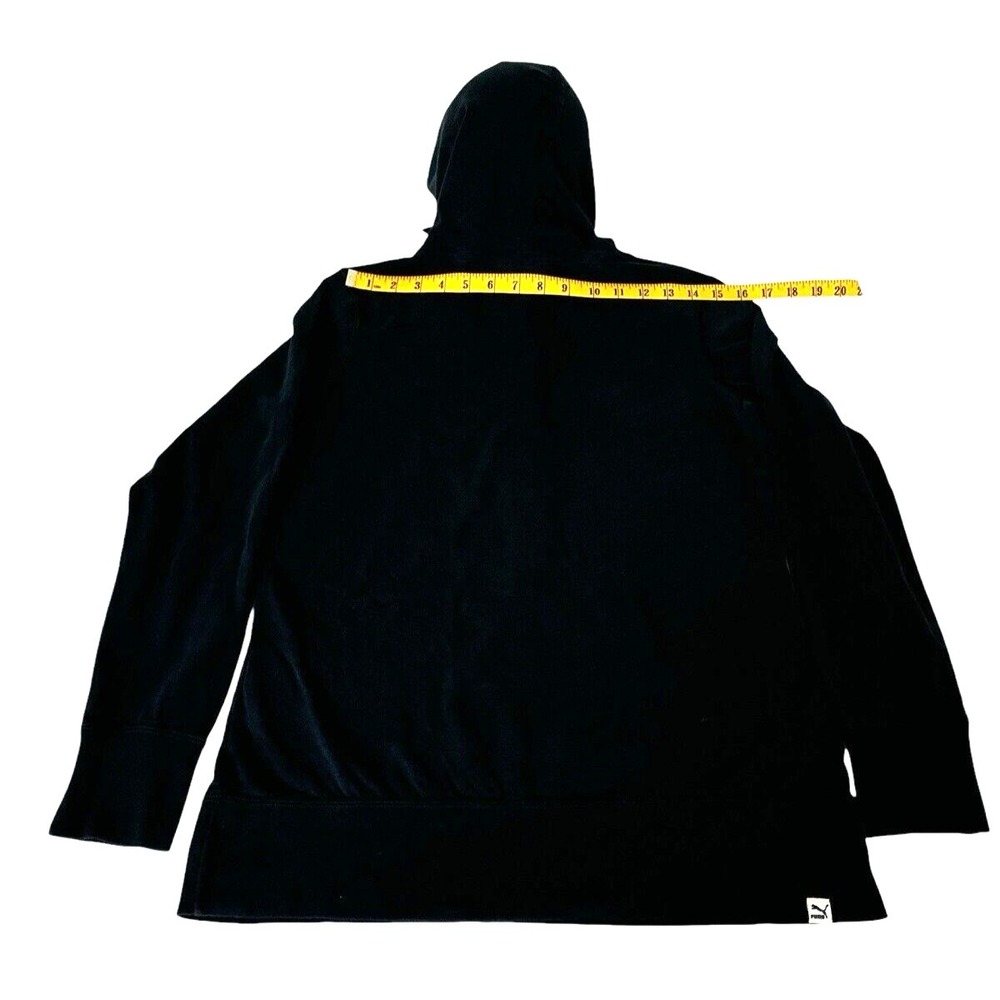 Puma Women's Heritage Lightweight Hoodie Black Size M - Picture 9 of 16